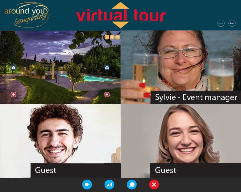 Virtual tour meeting
